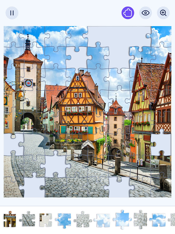 #10. Jigsawgram: Jigsaw Puzzle Game (Android) By: Malpa Games