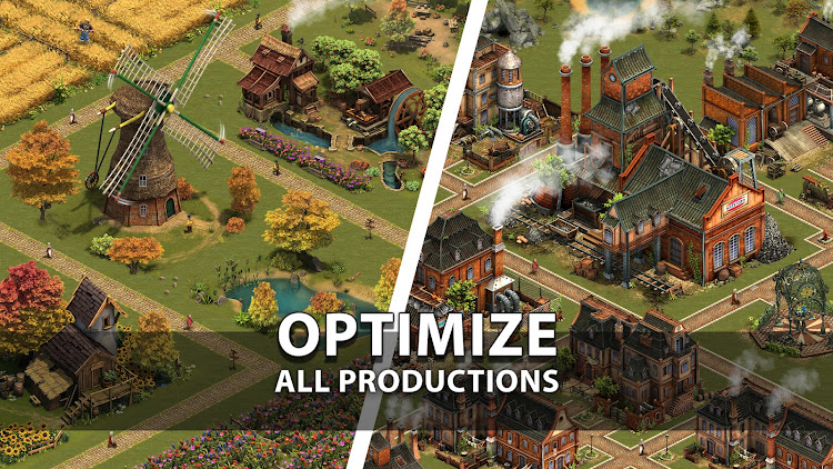 #3. Forge of Empires: Build a City (Android) By: InnoGames GmbH