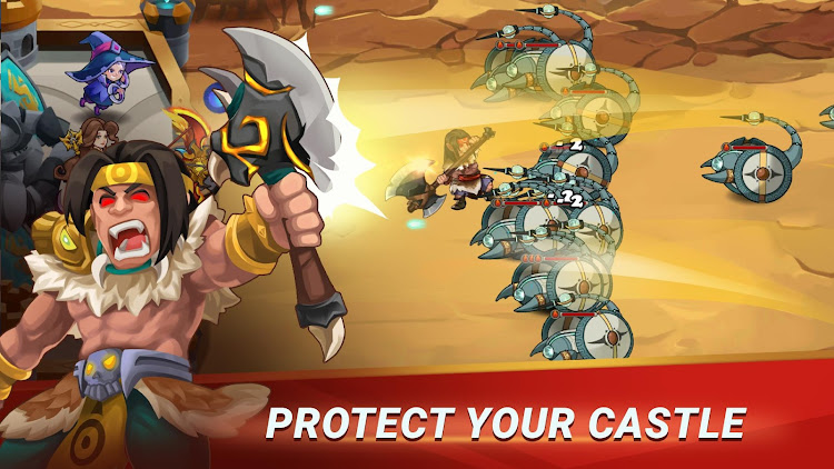 #6. Castle Defender Premium (Android) By: Unimob