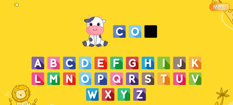 #2. Spelling alphabet : Kids Games (Android) By: Little Demon Games