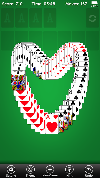 #2. Klondike Solitaire Pro (Android) By: Crazy Game Developer