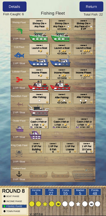 #5. Fleet the Dice Game (Android) By: VHornet