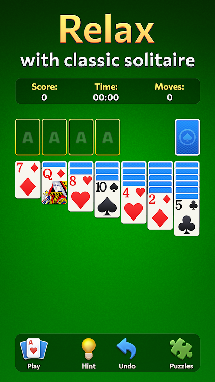 #9. Solitaire Daily Break (Android) By: Come2Play - Board Games