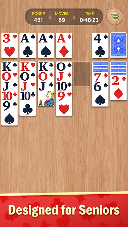 #2. Classic Solitaire: Card Games (Android) By: FelicityGames