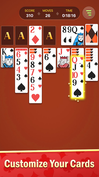 #4. Classic Solitaire: Card Games (Android) By: FelicityGames