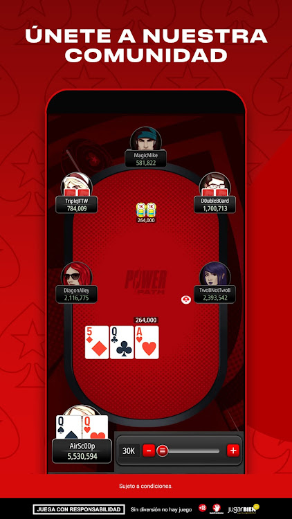 #5. PokerStars: Juegos de Poker (Android) By: Stars Mobile Limited