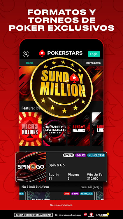 #8. PokerStars: Juegos de Poker (Android) By: Stars Mobile Limited