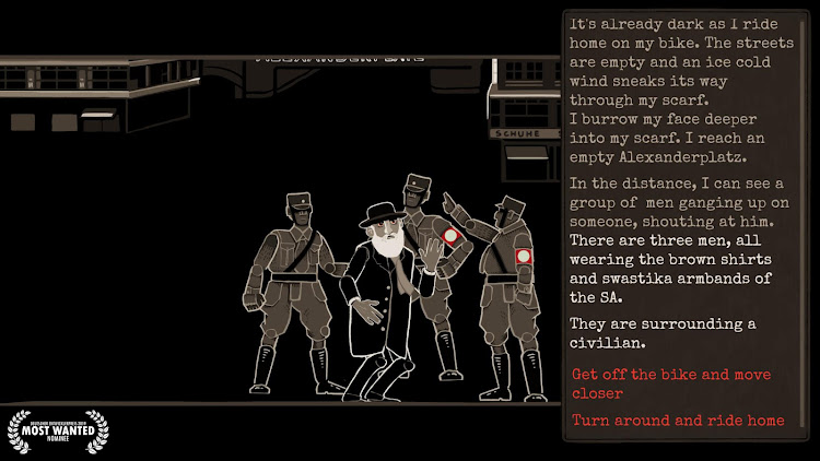 #2. Through the Darkest of Times (Android) By: HandyGames