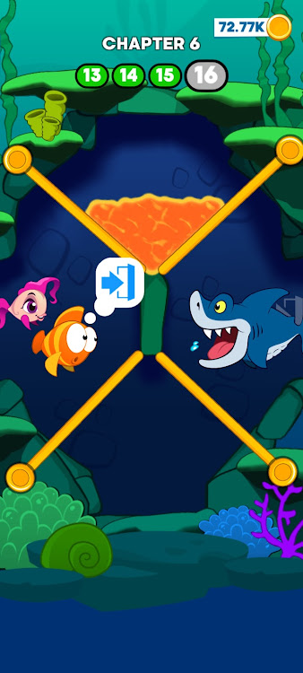 #5. Neptune vs Mermaid: Fish Prank (Android) By: JoyBits Ltd.