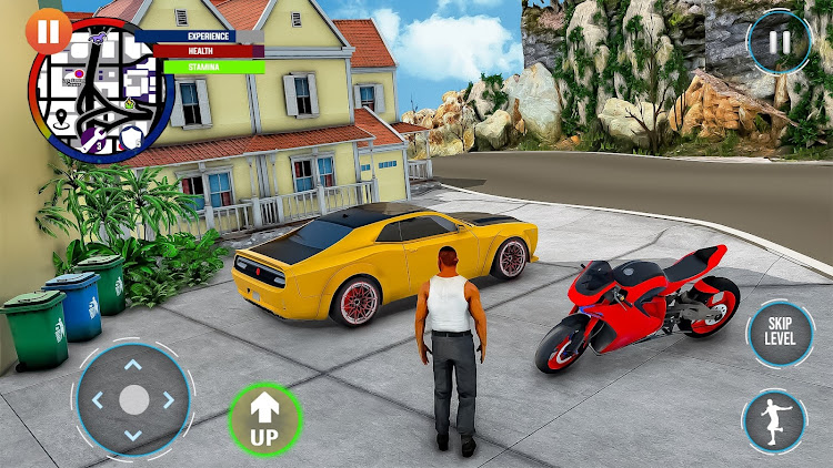 #6. Gangster Theft Auto:Crime City (Android) By: Play Paradigm