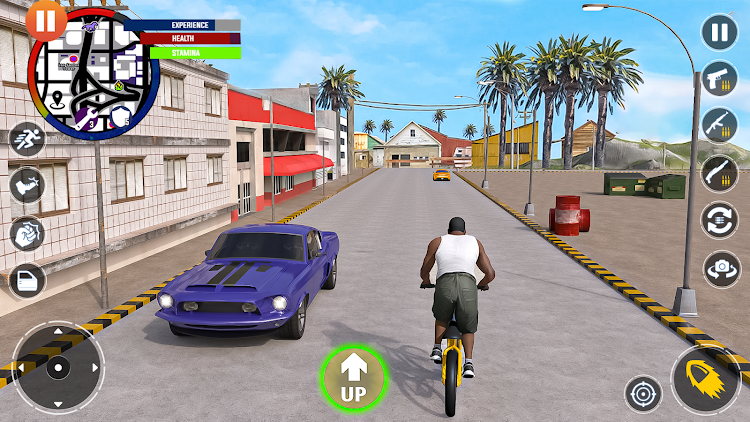 #8. Gangster Theft Auto:Crime City (Android) By: Play Paradigm