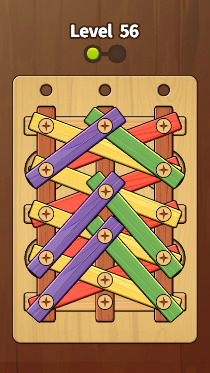 #3. ReBolt : Wood Screw Puzzle (Android) By: SUPERBOX Inc