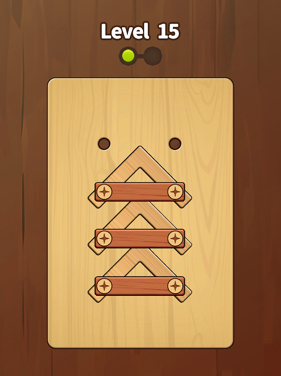 #8. ReBolt : Wood Screw Puzzle (Android) By: SUPERBOX Inc