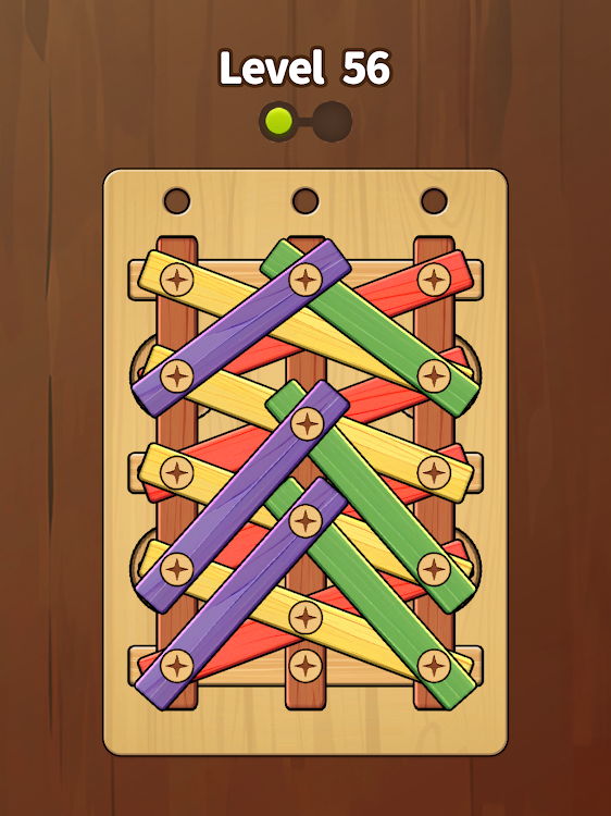 #9. ReBolt : Wood Screw Puzzle (Android) By: SUPERBOX Inc