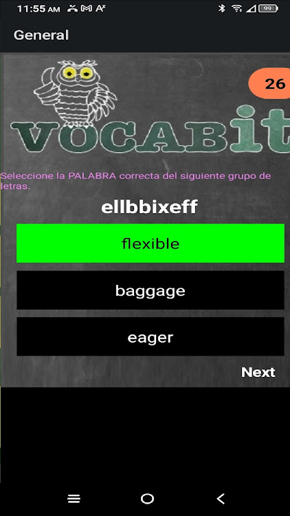 #9. VocaBiT 6th-Col. Vocabulary Fr (Android) By: Garlin Cephas at VocaBiTclassroom.com