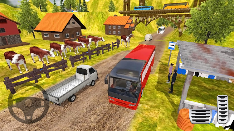 #5. Real Bus Driving Simulator 3D (Android) By: AppSphere Studios