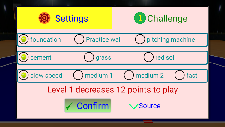 #8. Combo:baseball & tennis (Android) By: Ya-Chu Yang