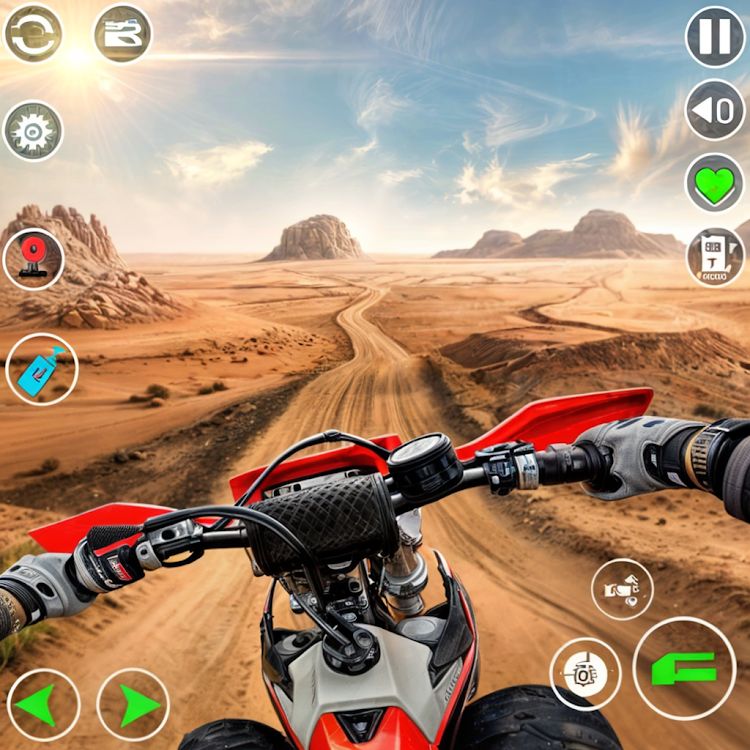 #6. Motocross Dirt Bike Racing 3D (Android) By: Gamers Ice