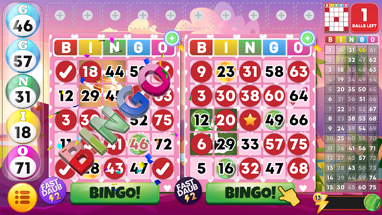 #2. Bingo Classic - Bingo Games (Android) By: Absolute Lucky Pig Games