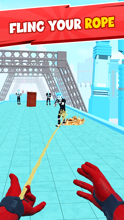 #2. Web Master 3D: Superhero Games (Android) By: TapNation