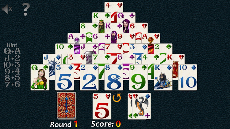 #9. Pyramid Solitaire Classic (Android) By: Classic Games by Gregor Haag