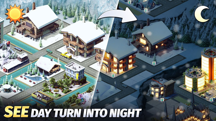 #3. City Island 4: Simulation Town (Android) By: Sparkling Society - Build Town City Building Games