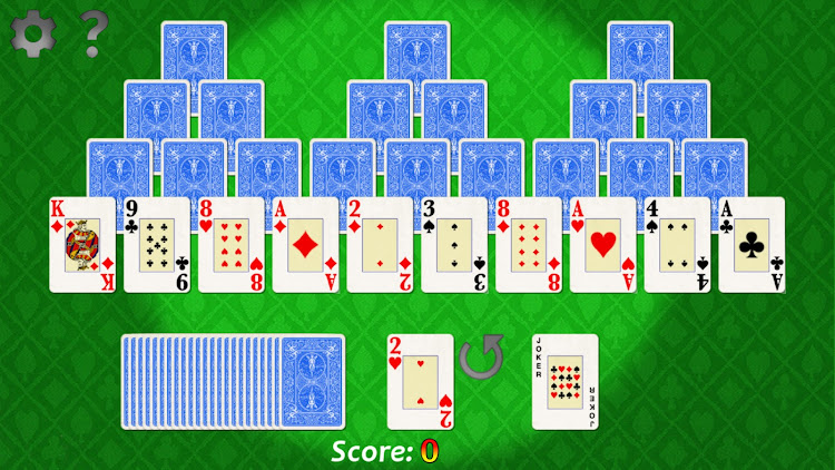 #2. Solitaire TriPeaks Classic (Android) By: Classic Games by Gregor Haag