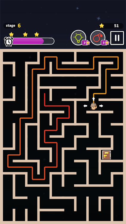 #7. Maze game classic fun puzzle (Android) By: NIRMITA ENTERTAINMENT