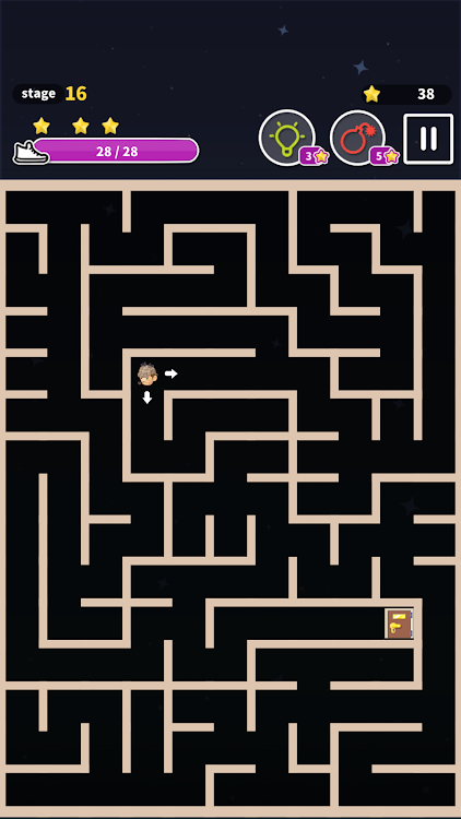 #10. Maze game classic fun puzzle (Android) By: NIRMITA ENTERTAINMENT