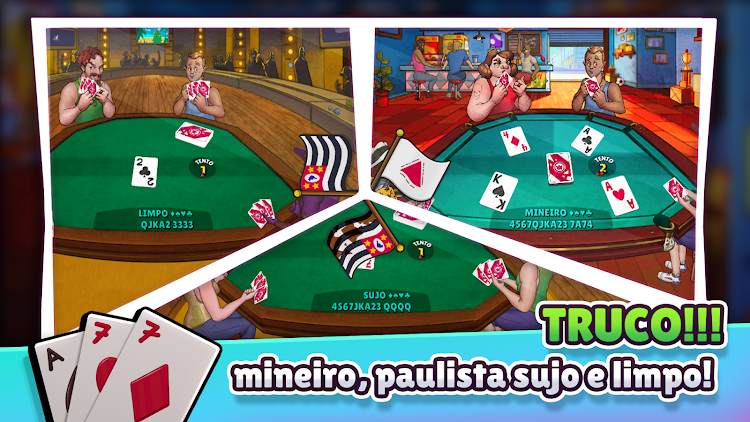 #6. Truco Arena - Truco Online (Android) By: Delotech Games