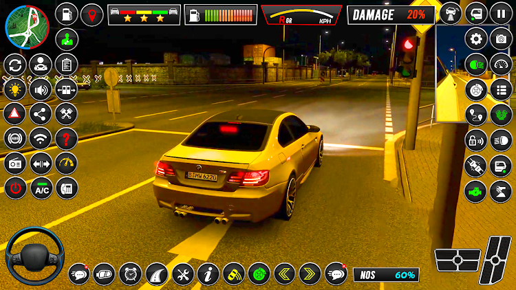 #7. Driving School: City Car Games (Android) By: MHK Games Studio