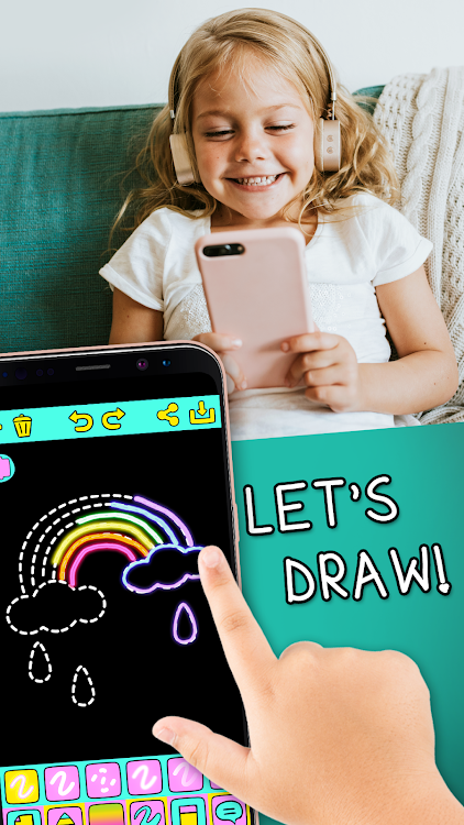 #7. Easy Kids Drawing: how to draw (Android) By: Girls Photo Editor