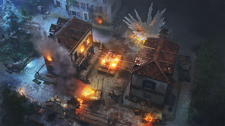 #3. World War Armies: WW2 PvP RTS (Android) By: Hypemasters, Inc.