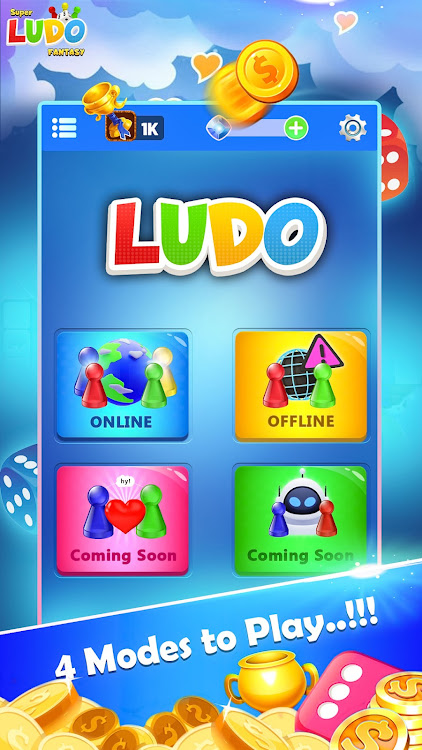 #5. Super Ludo Multiplayer Fantasy (Android) By: Super Ludo™ Games