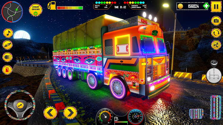 #2. Indian Truck Game 3D Simulator (Android) By: Cradley Creations