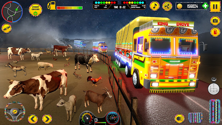 #3. Indian Truck Game 3D Simulator (Android) By: Cradley Creations