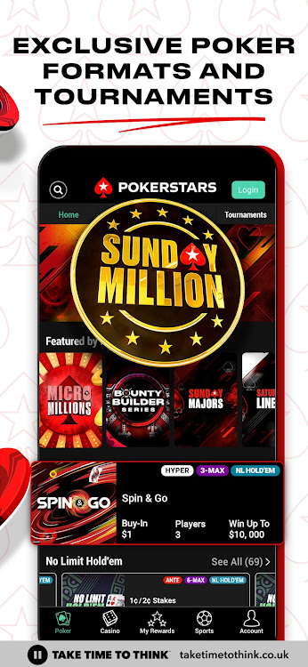 #2. PokerStars: Online Poker Games (Android) By: Stars Mobile Limited