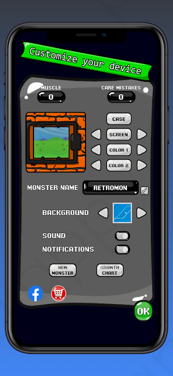 #4. RetroMon - Virtual Pet Monster (Android) By: meizois