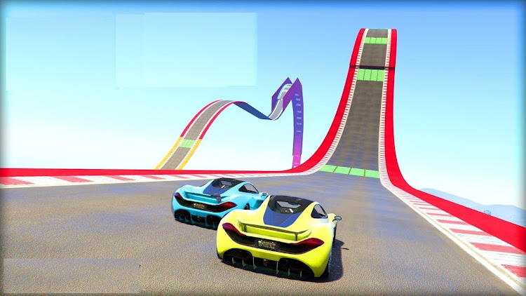 #2. Mega Ramp Car Offline Games (Android) By: Crown Envision