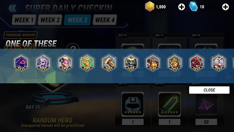 #2. Heroes Infinity Premium (Android) By: DIVMOB