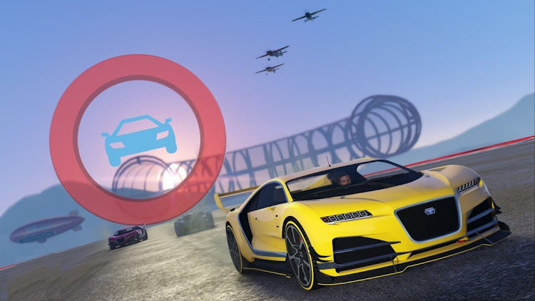 #9. Mega Ramp Car Offline Games (Android) By: Crown Envision