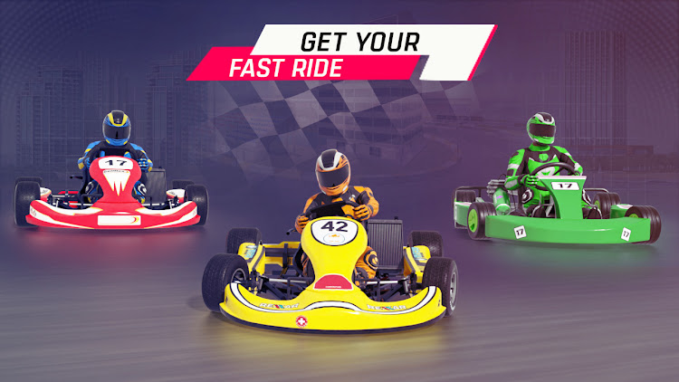 #3. Go Kart Racing Games Offline (Android) By: Game Dot