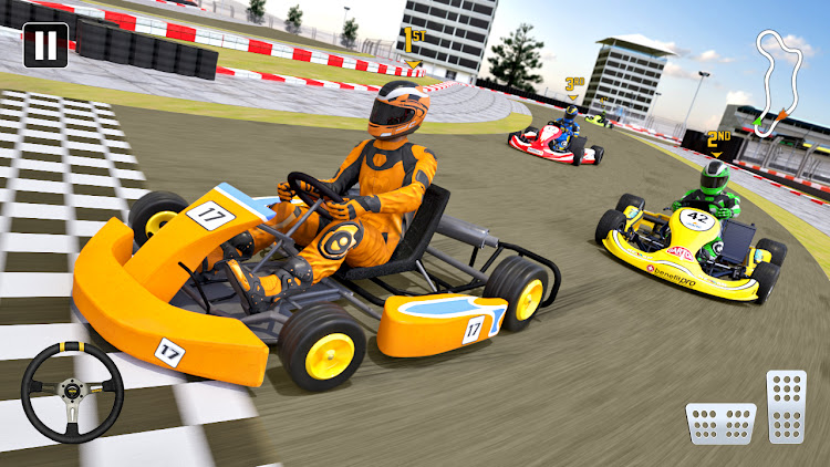 #5. Go Kart Racing Games Offline (Android) By: Game Dot