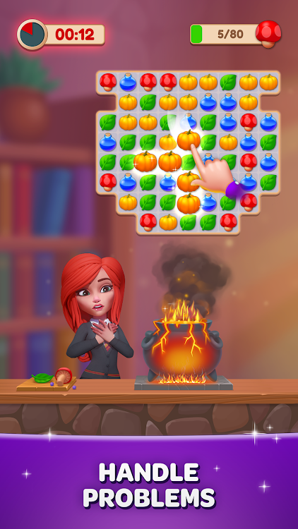 #10. Becharmed - Match 3 Games (Android) By: CASUAL AZUR GAMES