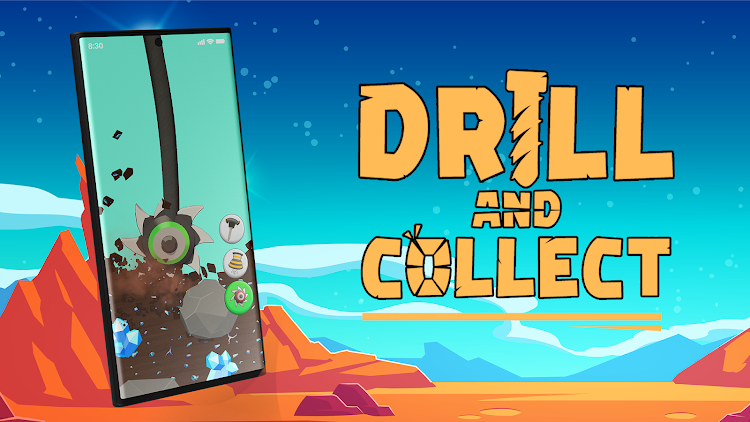 #6. Drill & Collect: idle mine dig (Android) By: Apps Mobile Games