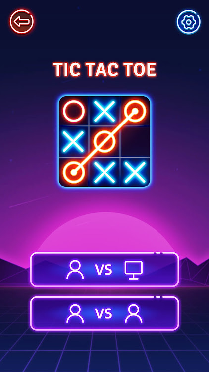 #3. Tic Tac Toe 2 Player: XOXO (Android) By: Rejoy Studio