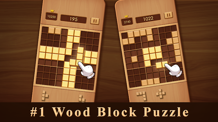 #5. Wood Block Doku (Android) By: Block Puzzle Games Inc