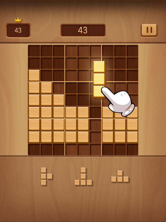 #6. Wood Block Doku (Android) By: Block Puzzle Games Inc