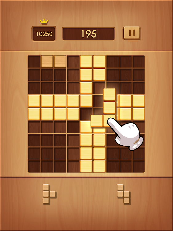 #8. Wood Block Doku (Android) By: Block Puzzle Games Inc