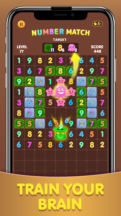 #7. Number Match: Ten Crush Puzzle (Android) By: Unico Studio